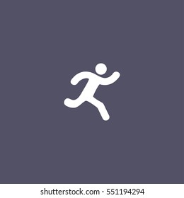 man running icon