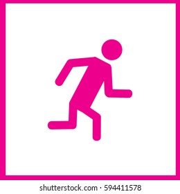 man running icon