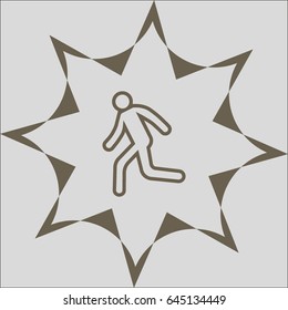man, running icon