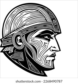 Man in Safety Helmet, Ready to Take on Any Task.
