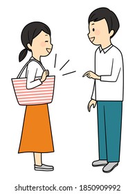 a man says the bag is nice