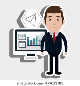 man screen icon