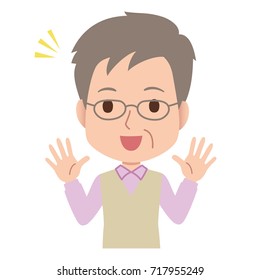 man senior