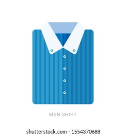 Man Shirt Icon Vector. Simple flat symbol.