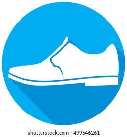 man shoe flat icon