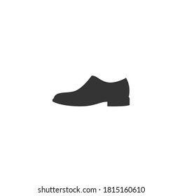 Man shoe vector icon on a white background