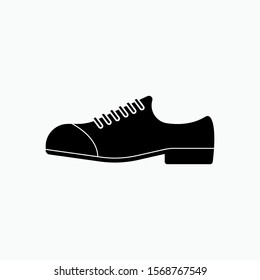 Man Shoes Icon - Vector, Sign and Symbol for Design, Presentation, Website or Apps Elements.