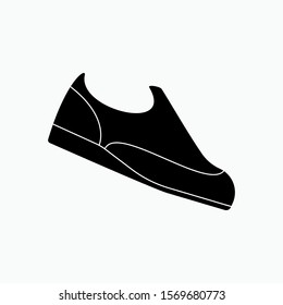 Man Shoes Icon - Vector, Sign and Symbol for Design, Presentation, Website or Apps Elements.,