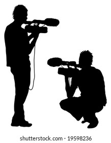Man shooting Film (silhouette)