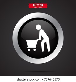 man shopping icon