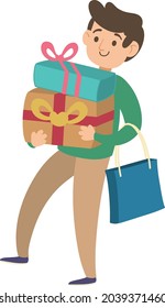 Diseño plano de icono de compra
