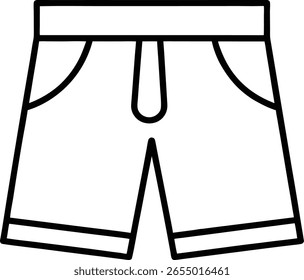 homem shorts pant ícone vetor silhueta ilustração 