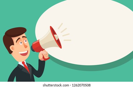 Megaphone Cartoon Images Stock Photos Vectors Shutterstock Free for personal use only: https www shutterstock com image vector man shouting into megaphone bubble speech 1262070508