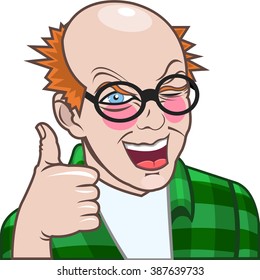 Man Shows Ok