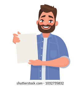 379,977 Man Holding Paper Images, Stock Photos & Vectors | Shutterstock