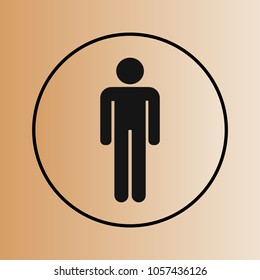 man sign icon