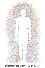 man silhouette