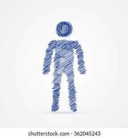 Man silhouette