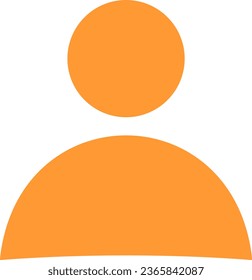 man silhouette black and white flat vector 