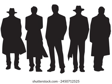Man Silhouette Bundle vector design