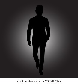 Man silhouette  - full body
