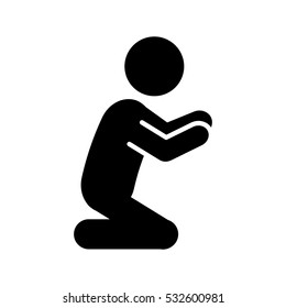 man silhouette isolated icon vector illustration design