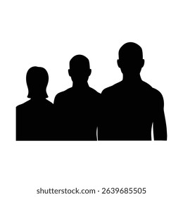 man silhouette, people silhouette, human shadow, standing silhouette