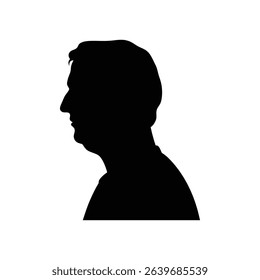 man silhouette, people silhouette, human shadow, standing silhouette
