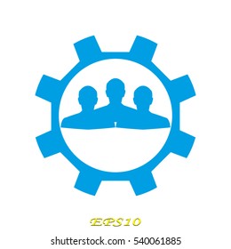 man, silhouette, user, vector illustration EPS 10