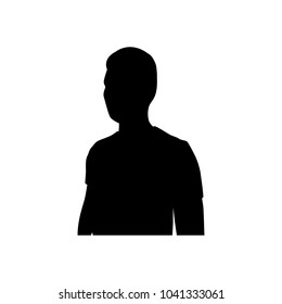 Man silhouette vector