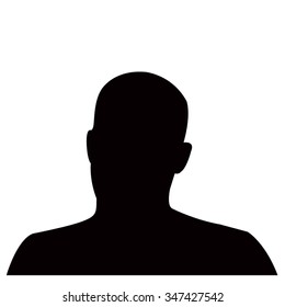 man silhouette vector illustration