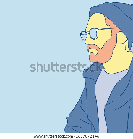 man simple design illustration picture on unsplash