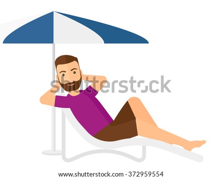 Similar – beach chairs Relaxation