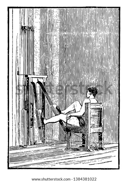 leg spread exercise machine