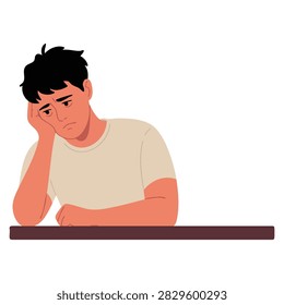 Man sitting at table