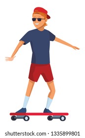 man with skateboard
