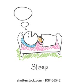 Man sleeping