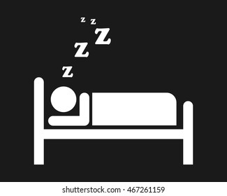 Man sleeping Icon