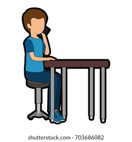 Man with smartphone