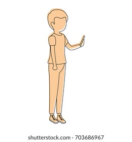 Man with smartphone