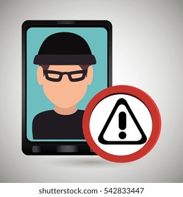 man smartphone thief secure