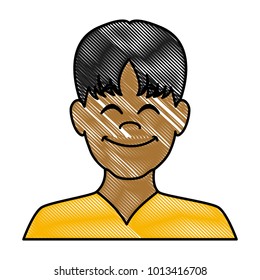 Man smiling avatar