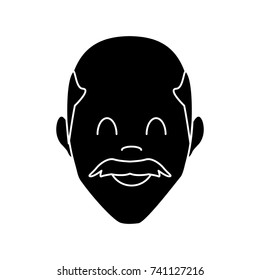 Man smiling face