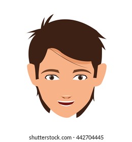 man smiling icon