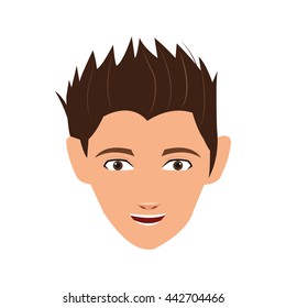 man smiling icon