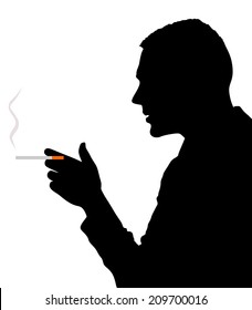 17,423 Cigarettes and silhouette Images, Stock Photos & Vectors ...