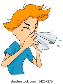 Sneeze Cartoon Images, Stock Photos & Vectors | Shutterstock