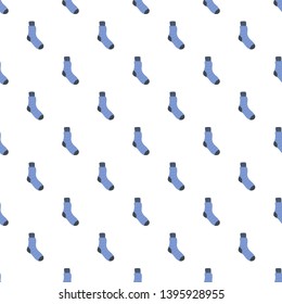 Man sock pattern seamless vector repeat for any web design