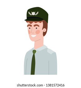 man soldier of war avatar character