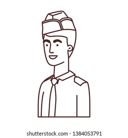 man soldier of war avatar character
